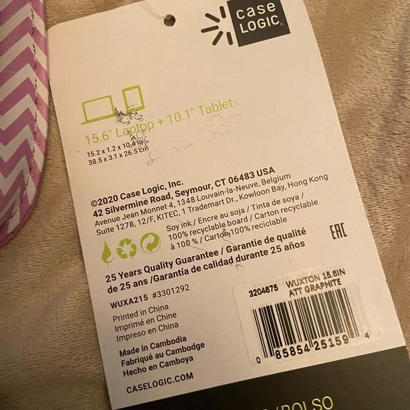 NWT Fujifilm Instax 7s Chevron Groovy Camera Case - Lavender - Picture 4 of 9